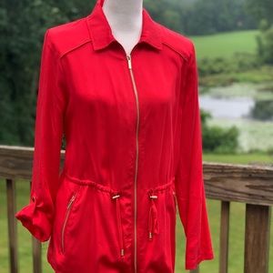 Beautiful Red Peck & Peck jacket size M